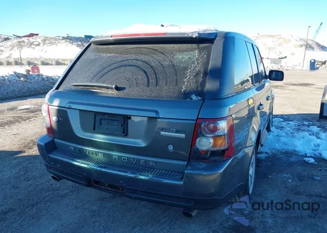 2006 Land Rover Range Rover Sport Supercharged from USA, damaged, VIN SALSH23446A968884